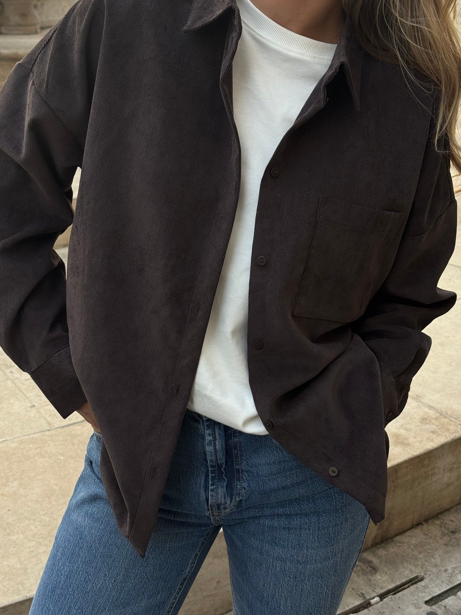 VMSANNE Shirt - Chocolate Torte